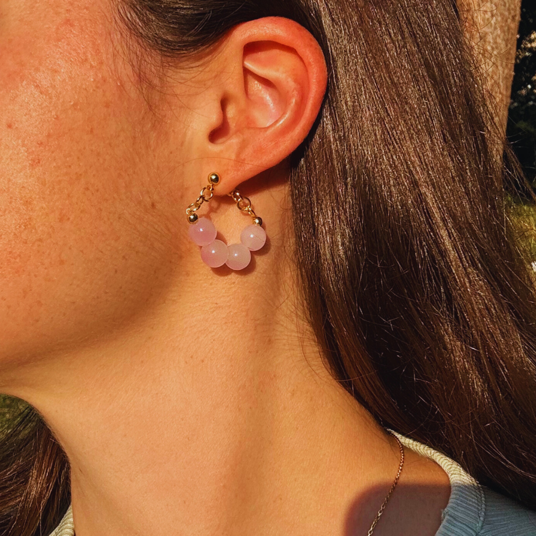 Light Pink Earrings