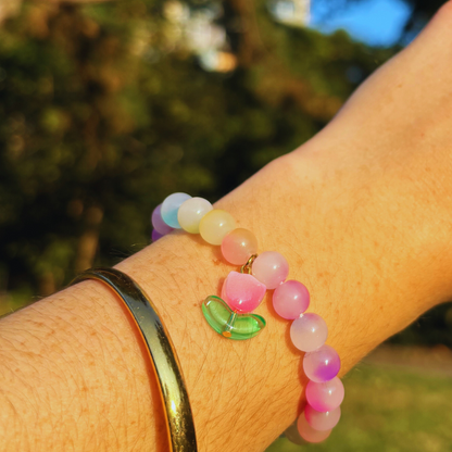 Bracelet with Tulip Charm