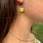 Yellow Tulip Earrings