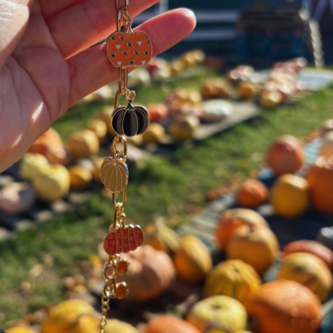 Craft Kit - Pumpkin Patch Charm Bracelet